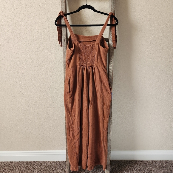 Universal Thread Rust Jumpsuit - Picture 2 of 7
